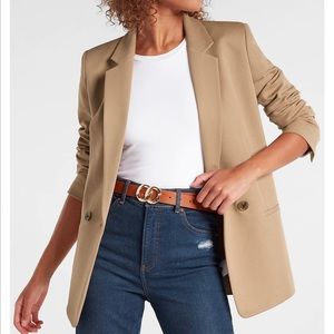 NWT Camel Oversized Blazer